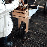 Wooden Bike Crate