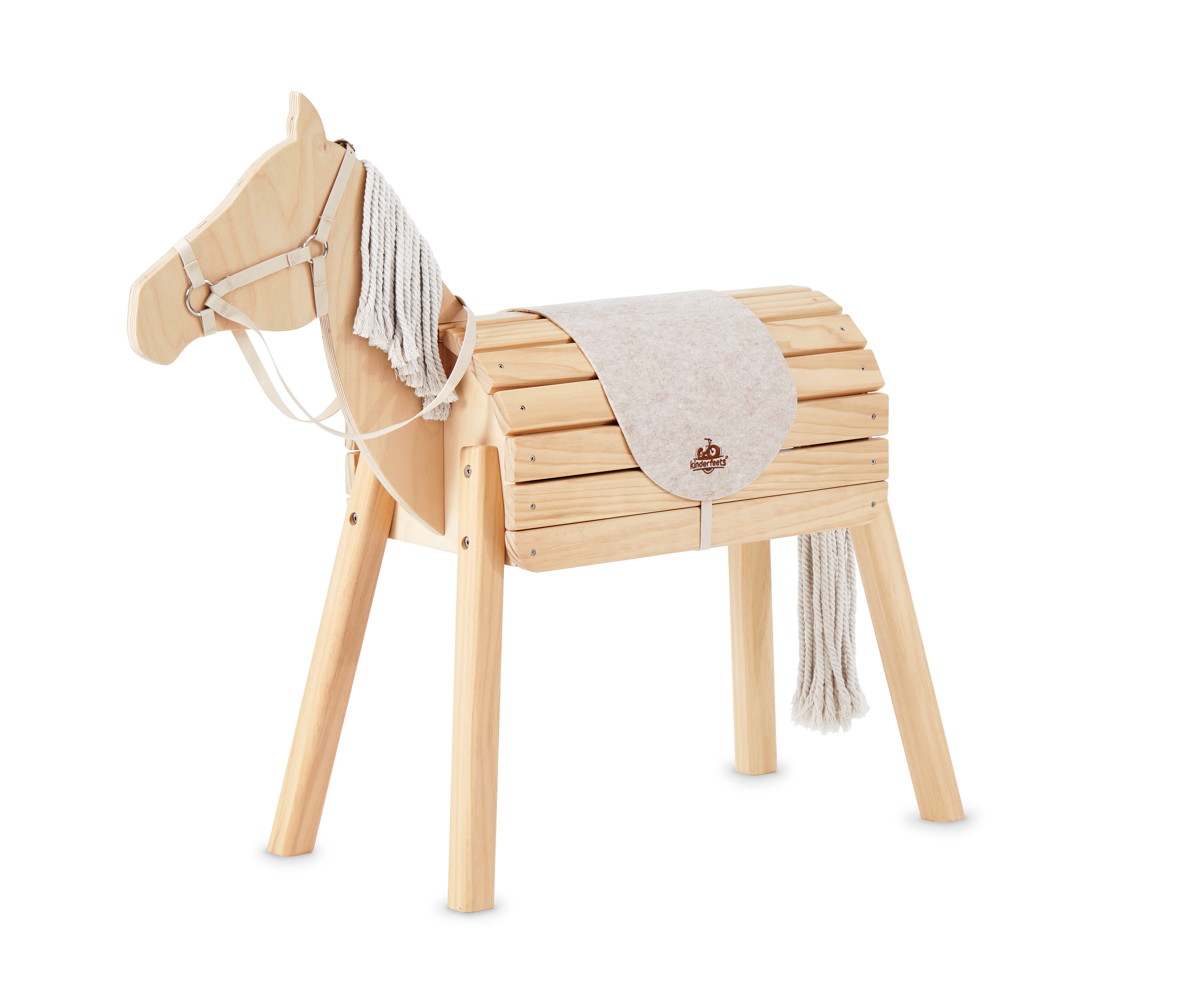 Large Wood Horse