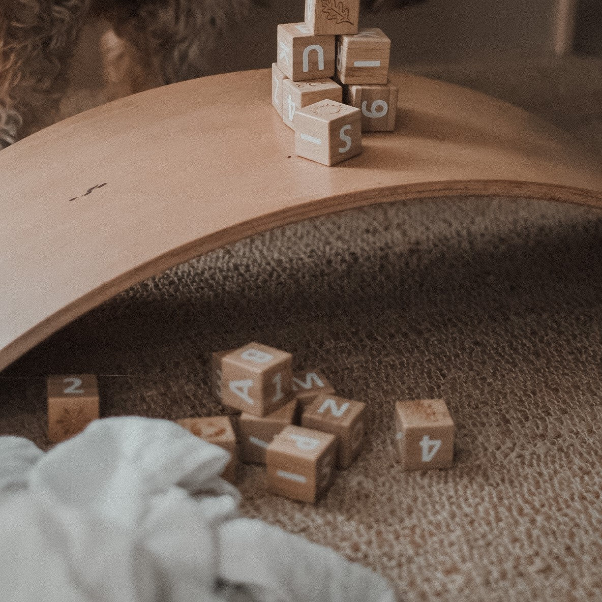 Bamboo ABC Blocks