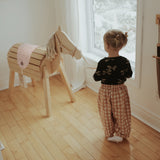 Large Wood Horse