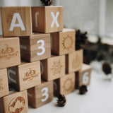 Bamboo ABC Blocks