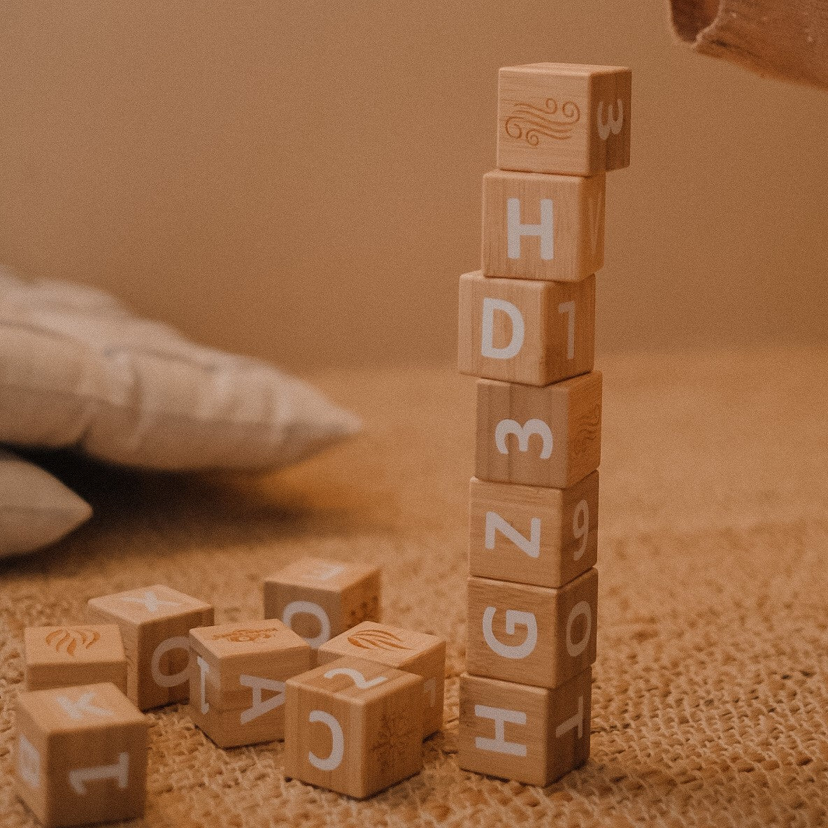 Bamboo ABC Blocks