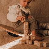 Bamboo ABC Blocks