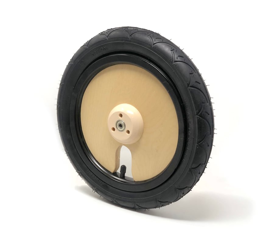 Optional Wheel with Pneumatic Tire for the Kinderfeets Balance Bikes